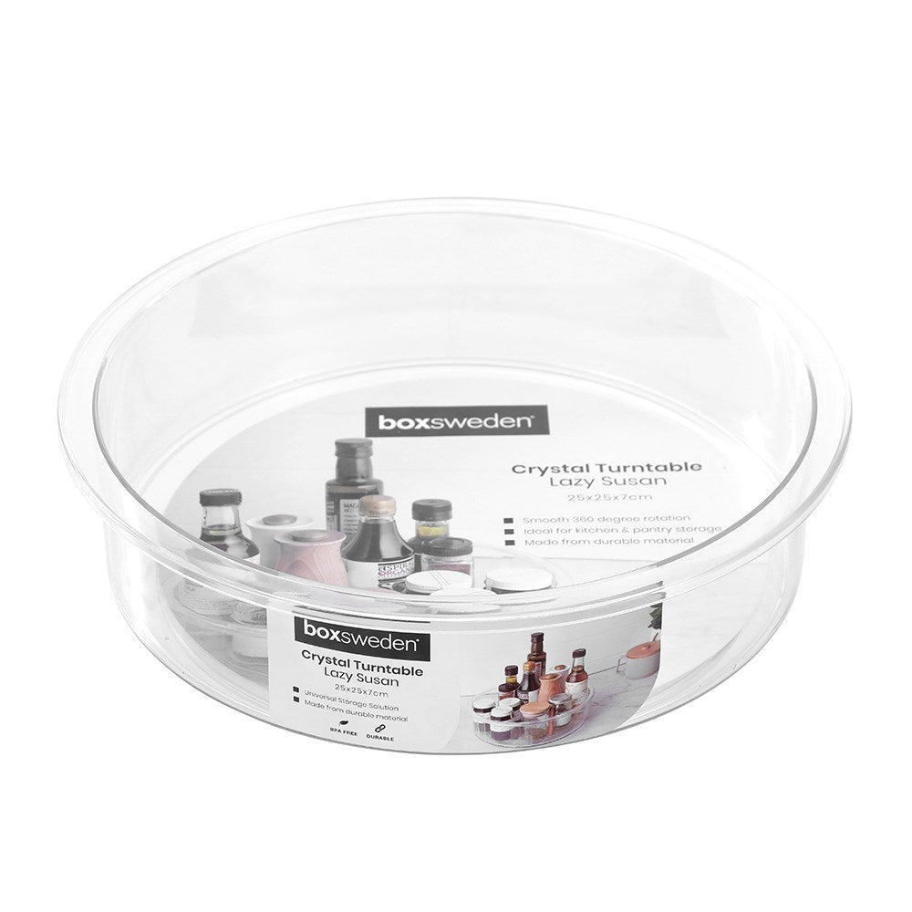 Crystal Lazy Susan 25cm