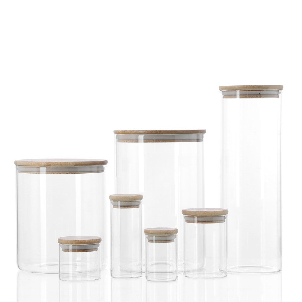 Camden Glass Jar Bamboo Lid 250ml