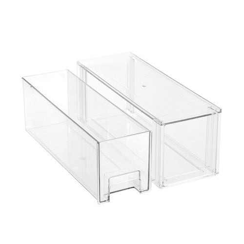 Crystal Stackable Slim Drawer