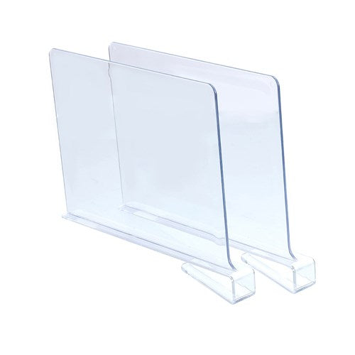 Crystal Shelf Dividers 2PC
