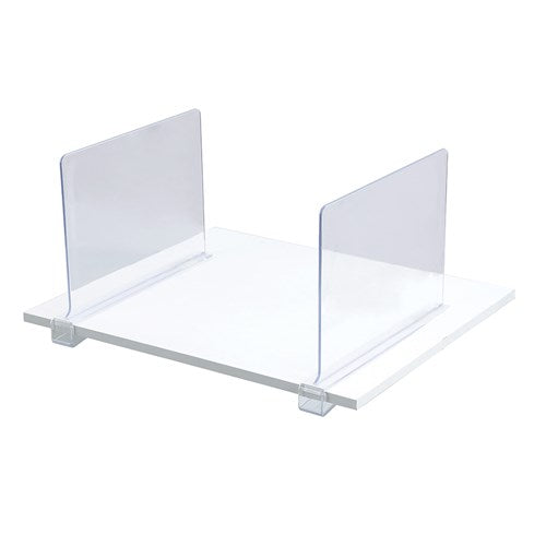 Crystal Shelf Dividers 2PC