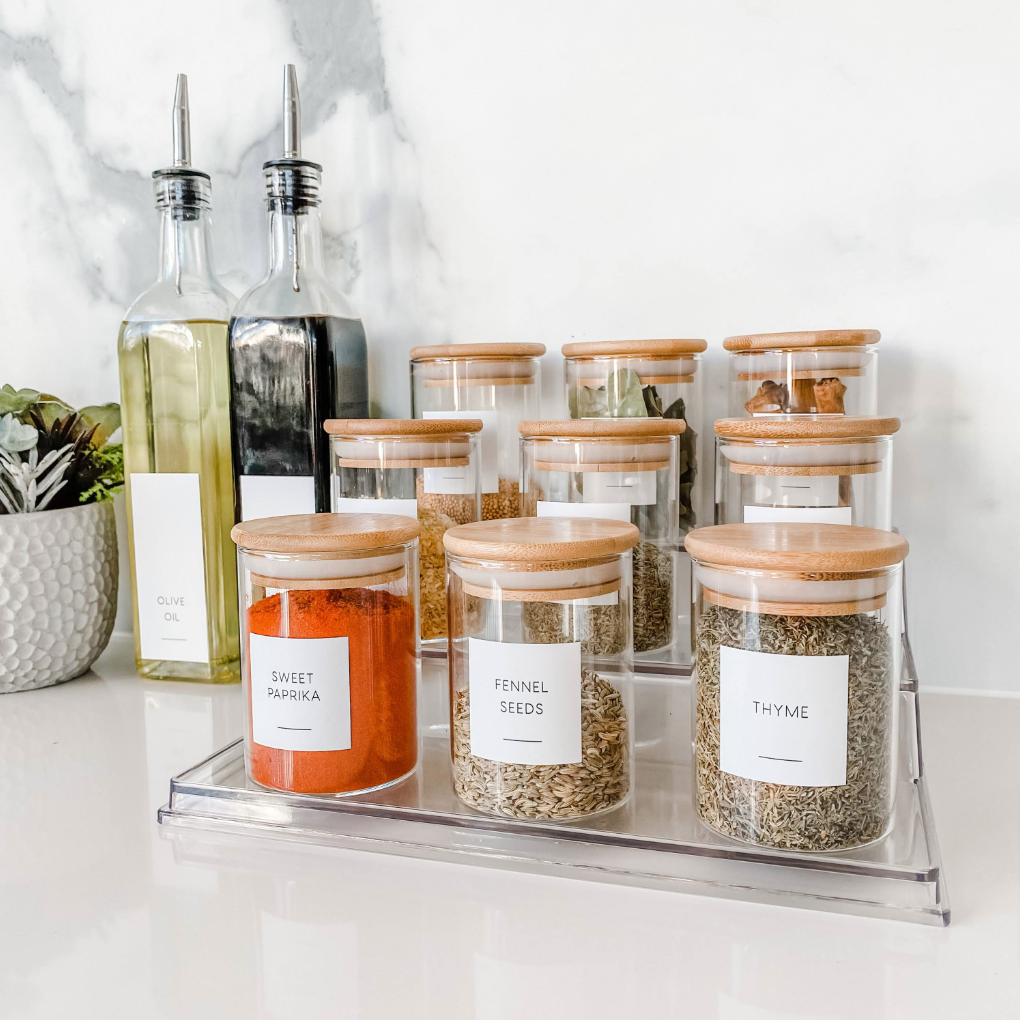 Crystal 3 Tier Shelf Organiser