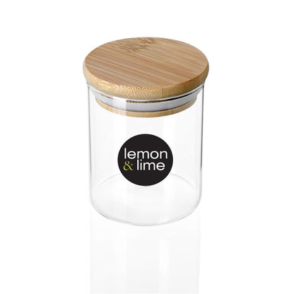Camden Glass Jar Bamboo Lid 200ml