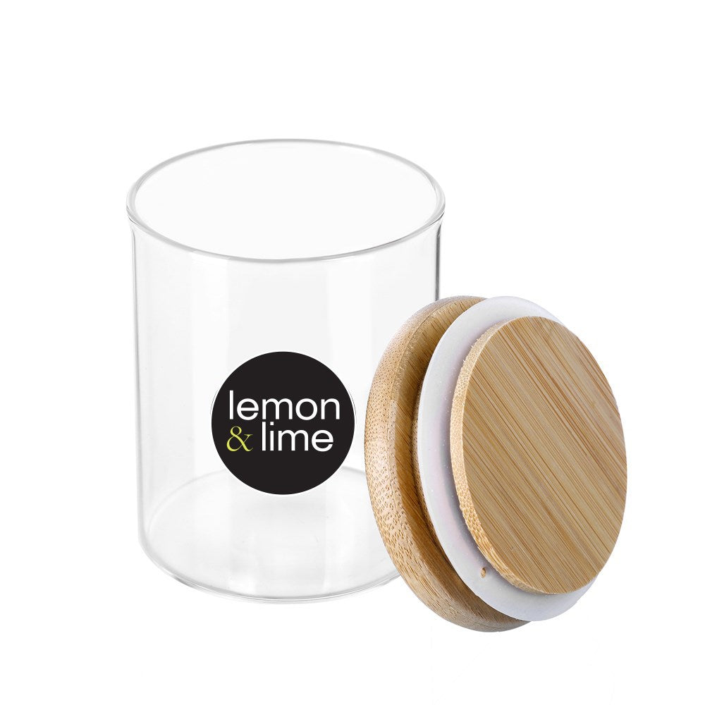 Camden Glass Jar Bamboo Lid 200ml