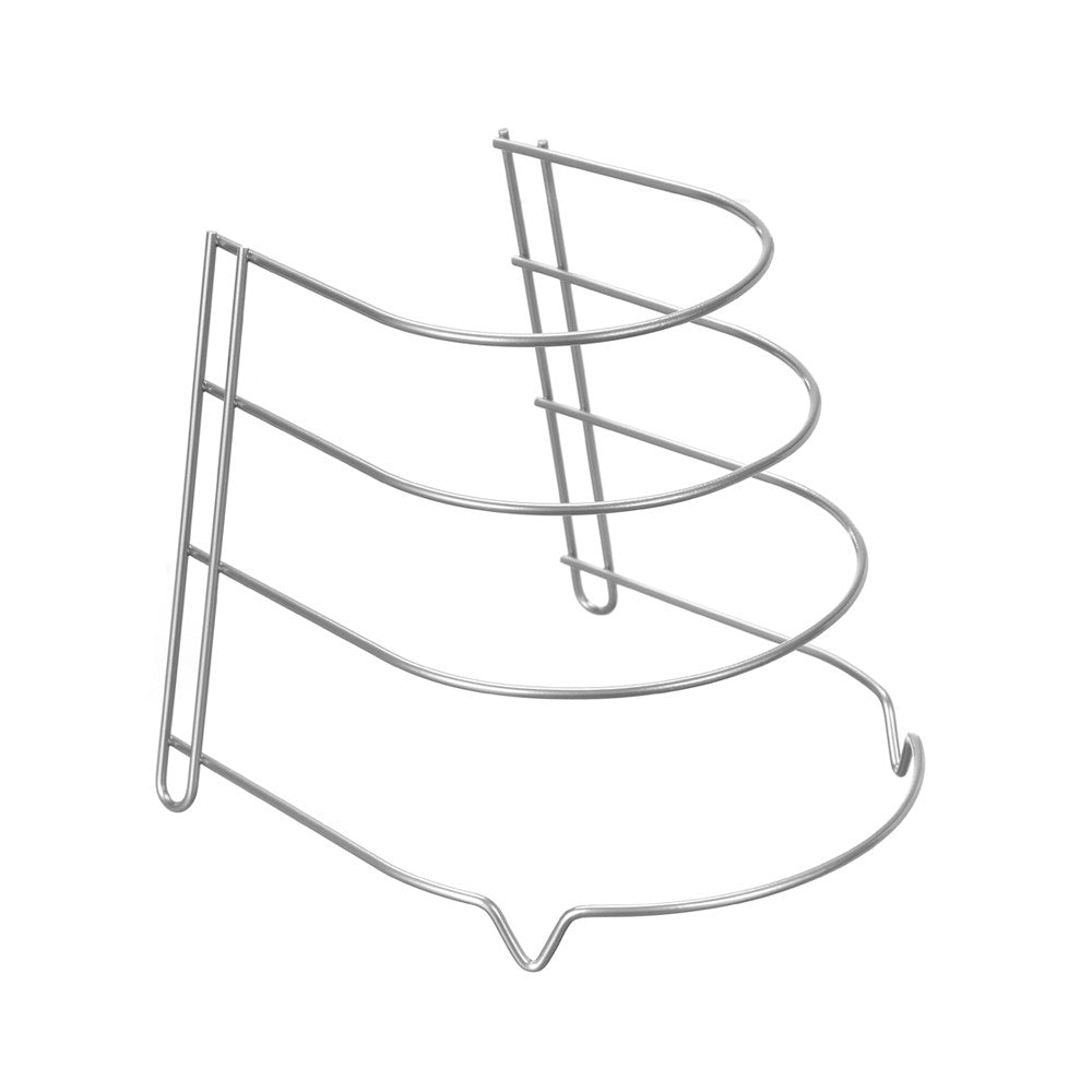 White Wire Frypan Organiser 4 Tier